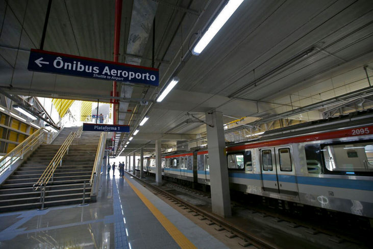 Governo inaugura Estação Aeroporto do metrô