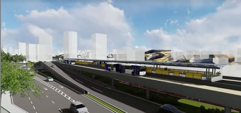 Obras do BRT mudam o trânsito na avenida ACM