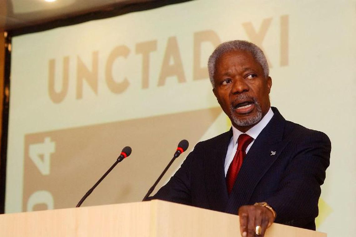 Ex-secretário geral da ONU, Kofi Annan morre aos 80