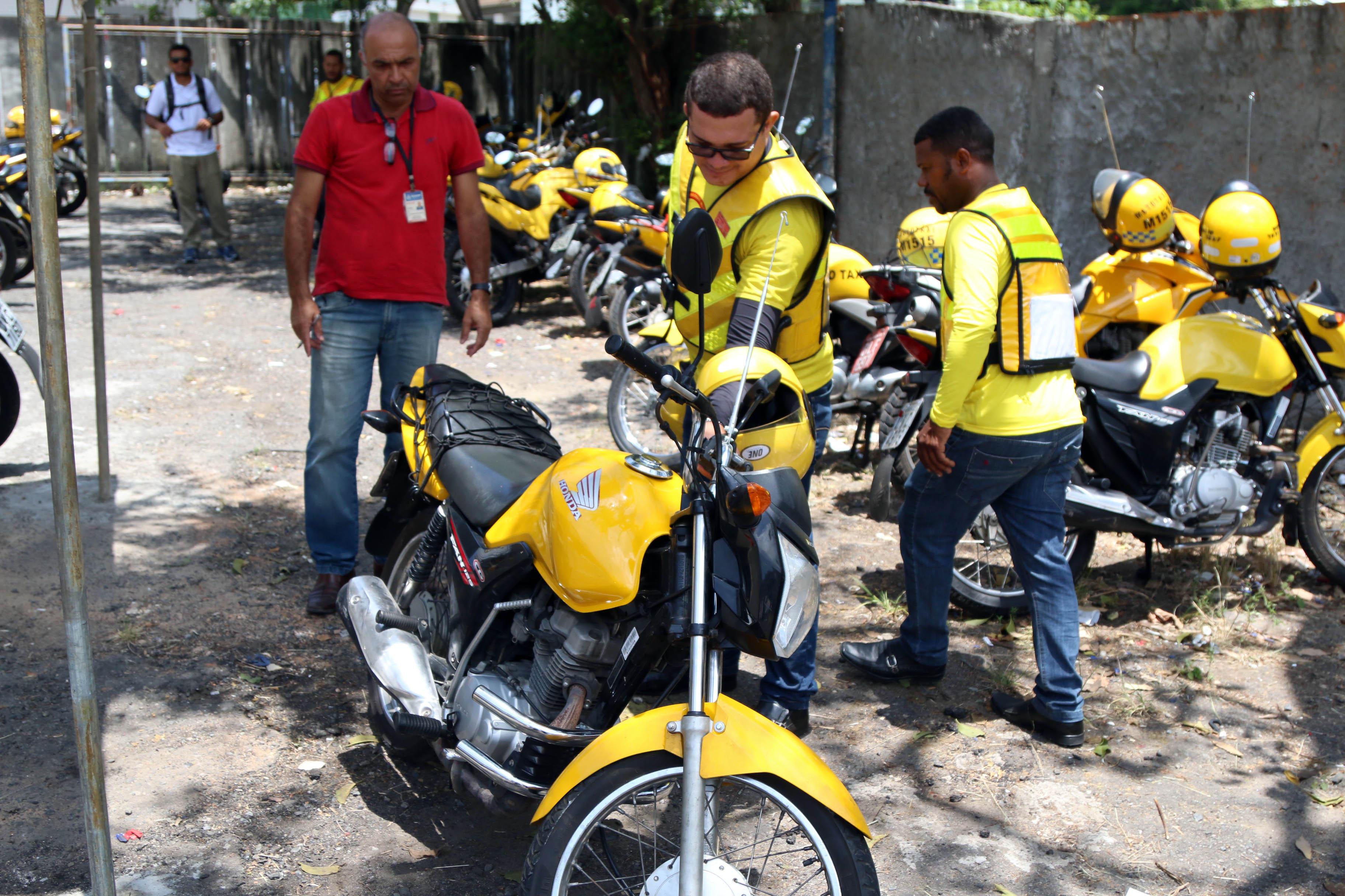 Mototaxistas têm até o dia 18 para realizar credenciamento em Salvador