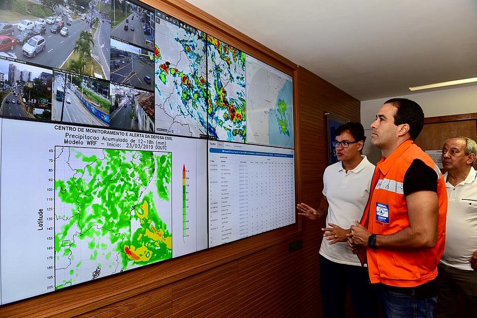 Chuvas chegam a 115,2 milímetros na madrugada em Salvador
