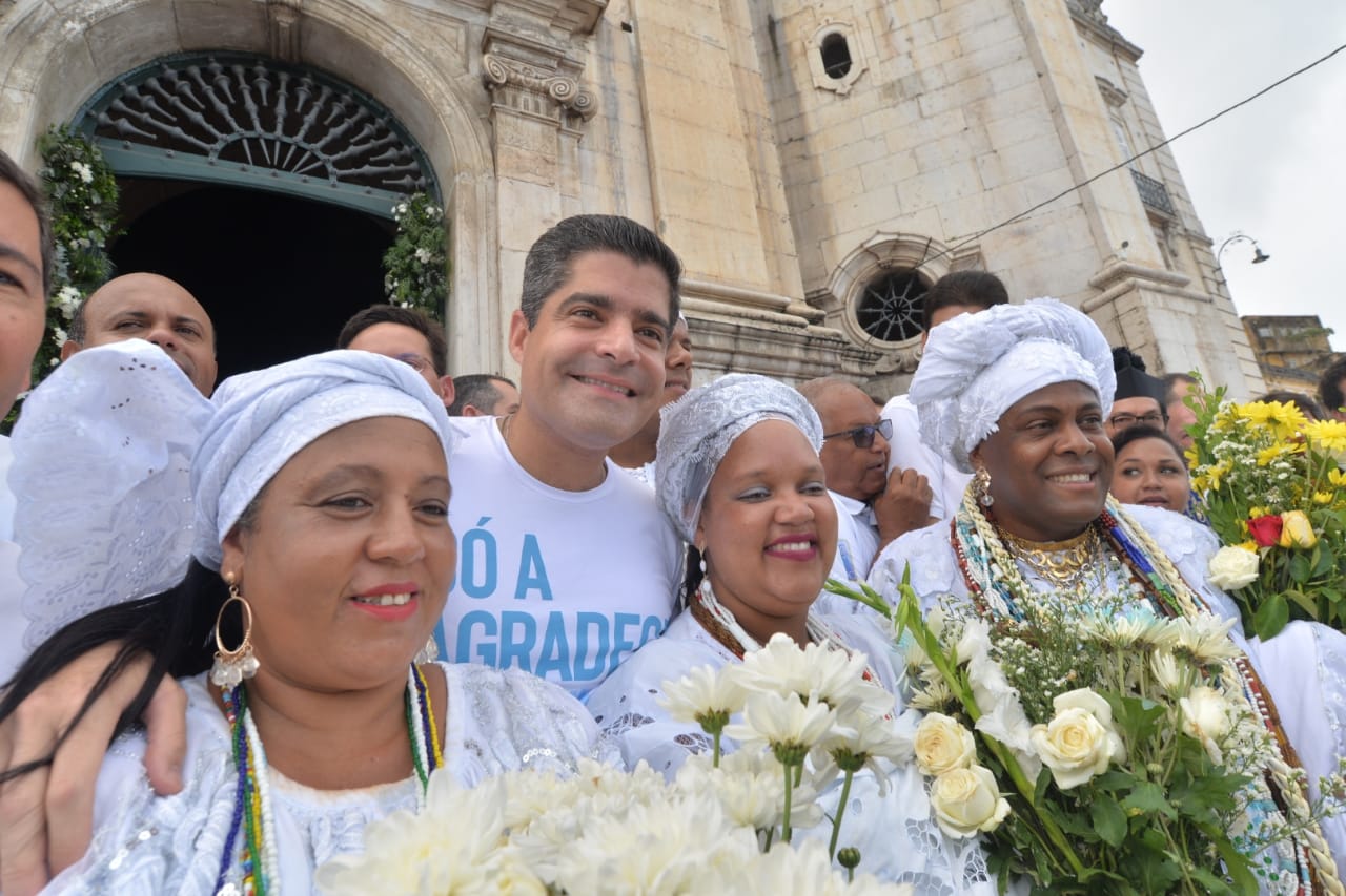 ACM Neto diz que momento é de gratidão em última Lavagem do Bonfim como prefeito