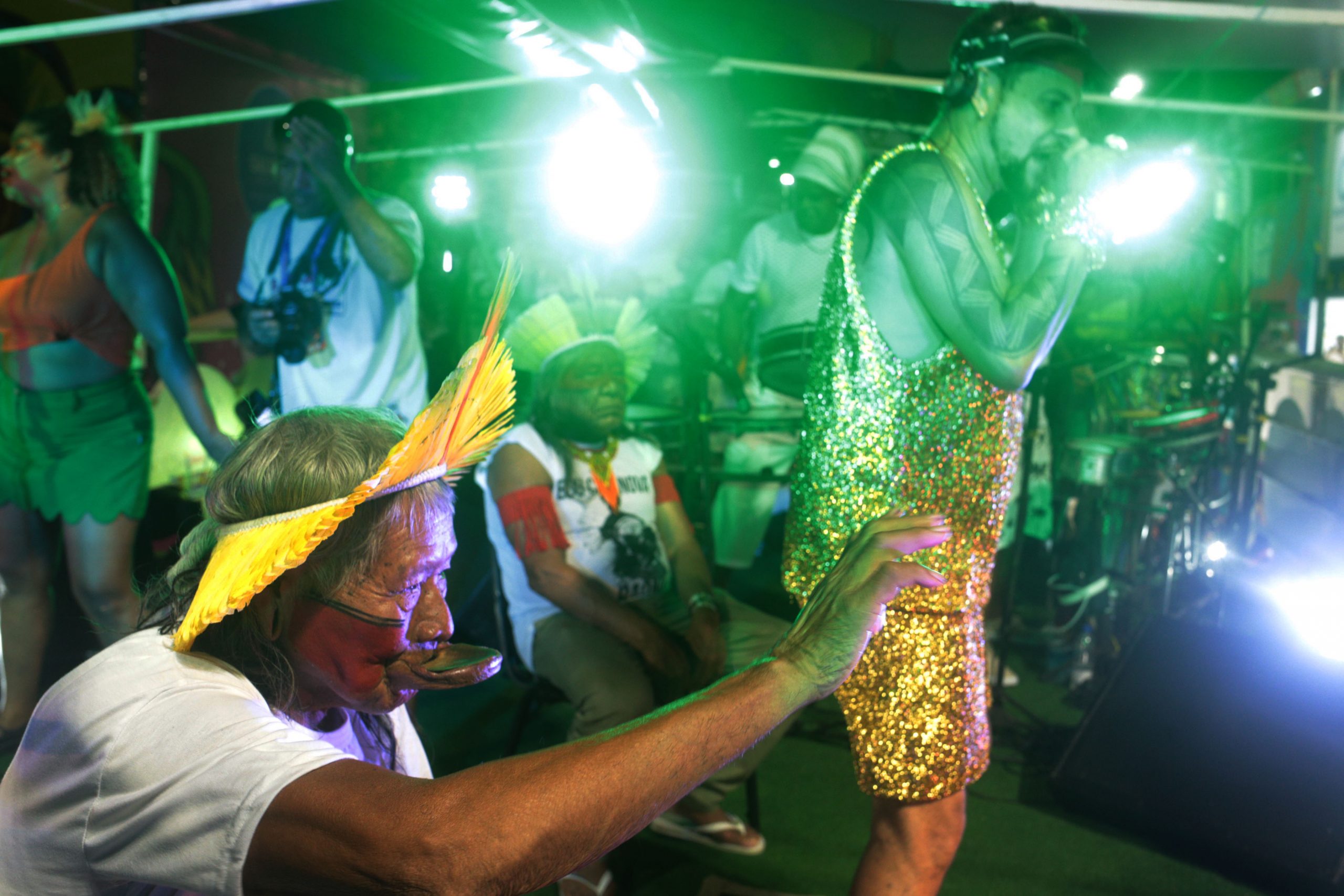 Cacique Raoni compara Carnaval à Natureza: “celebra a alegria”