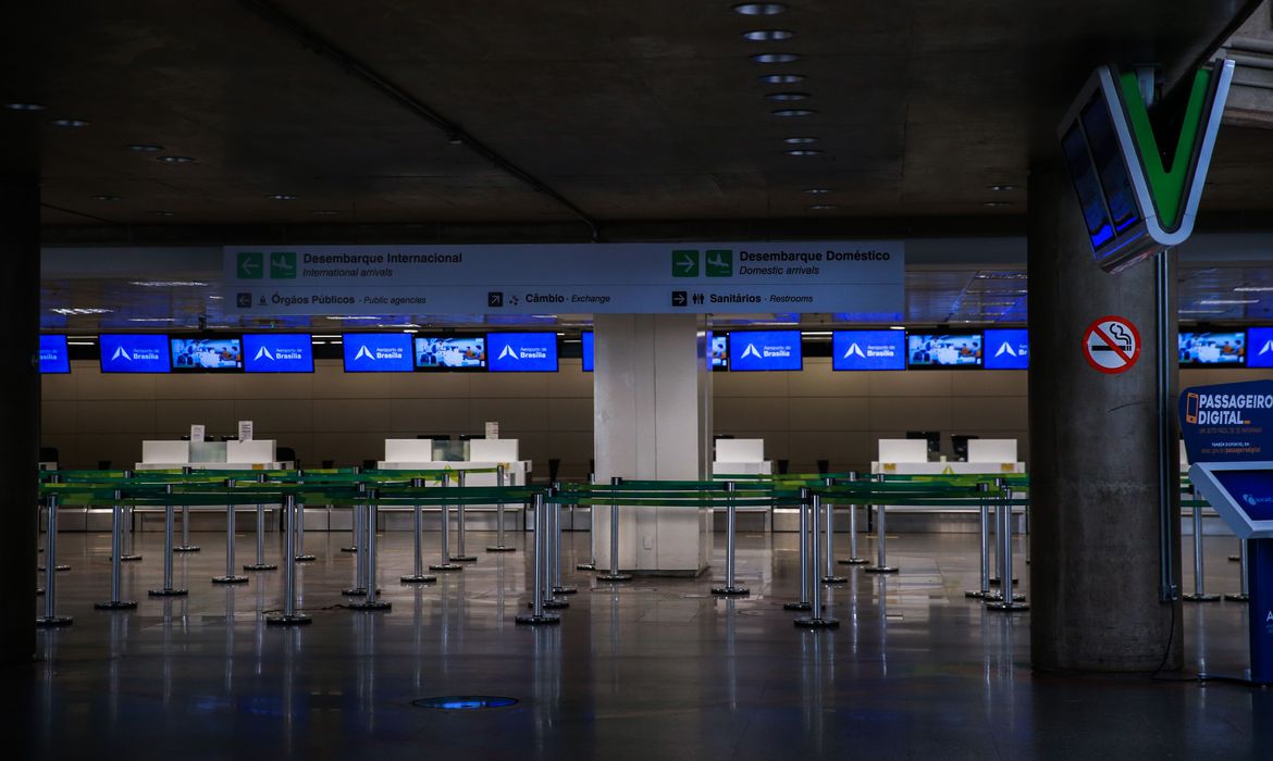 Governo proíbe temporariamente a entrada de estrangeiros no Brasil