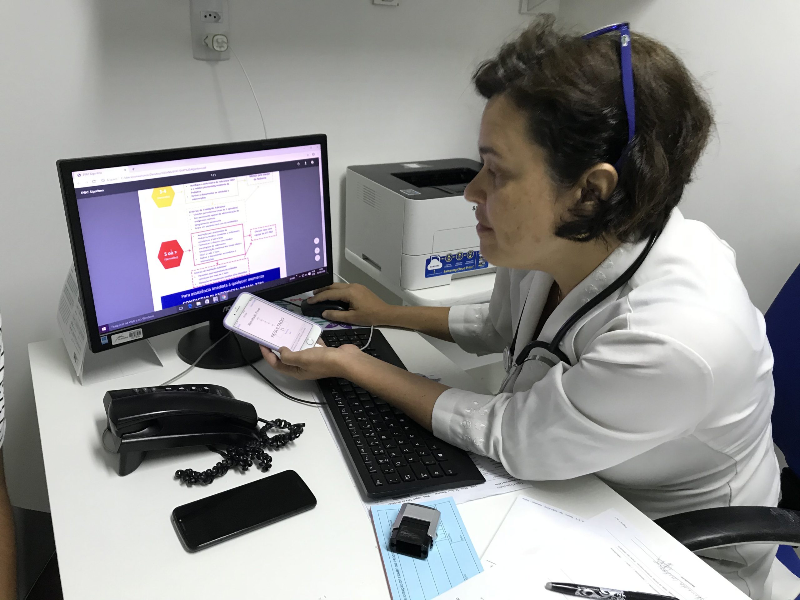 Aplicativo monitora saúde de pacientes do Martagão Gesteira