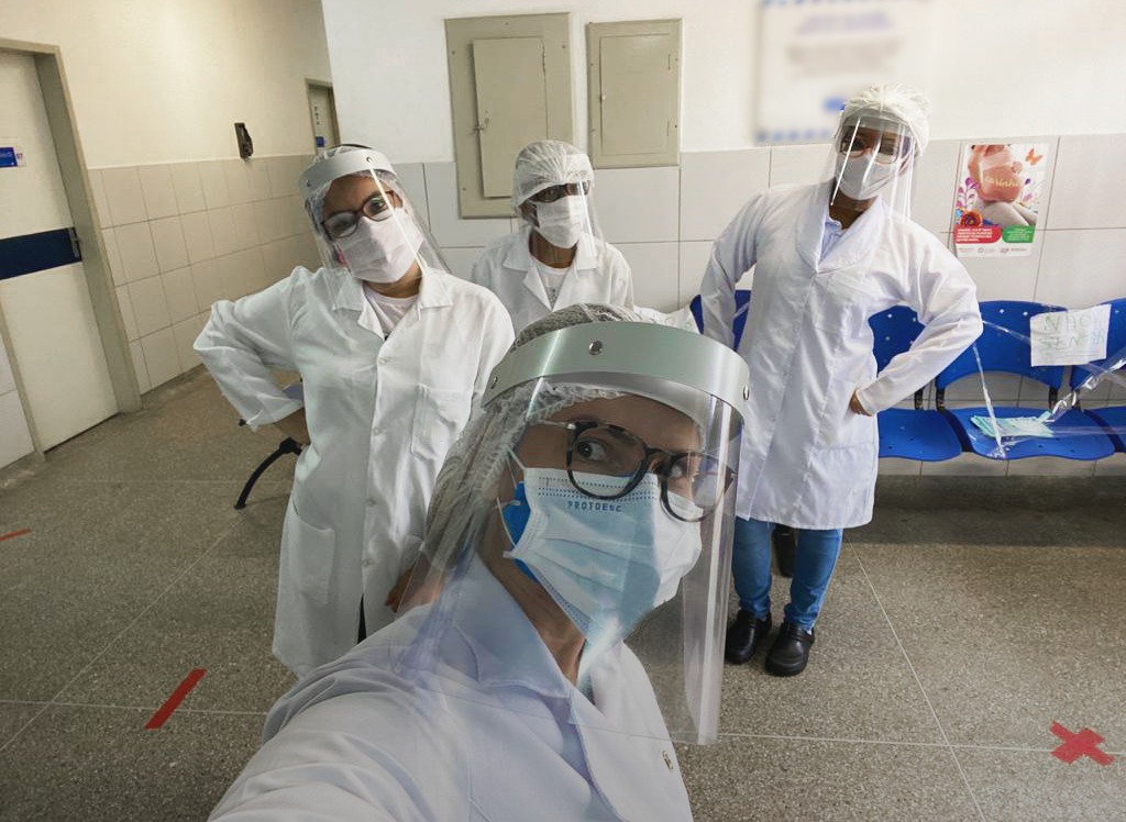 Desal fabrica 10 mil protetores faciais no combate à pandemia
