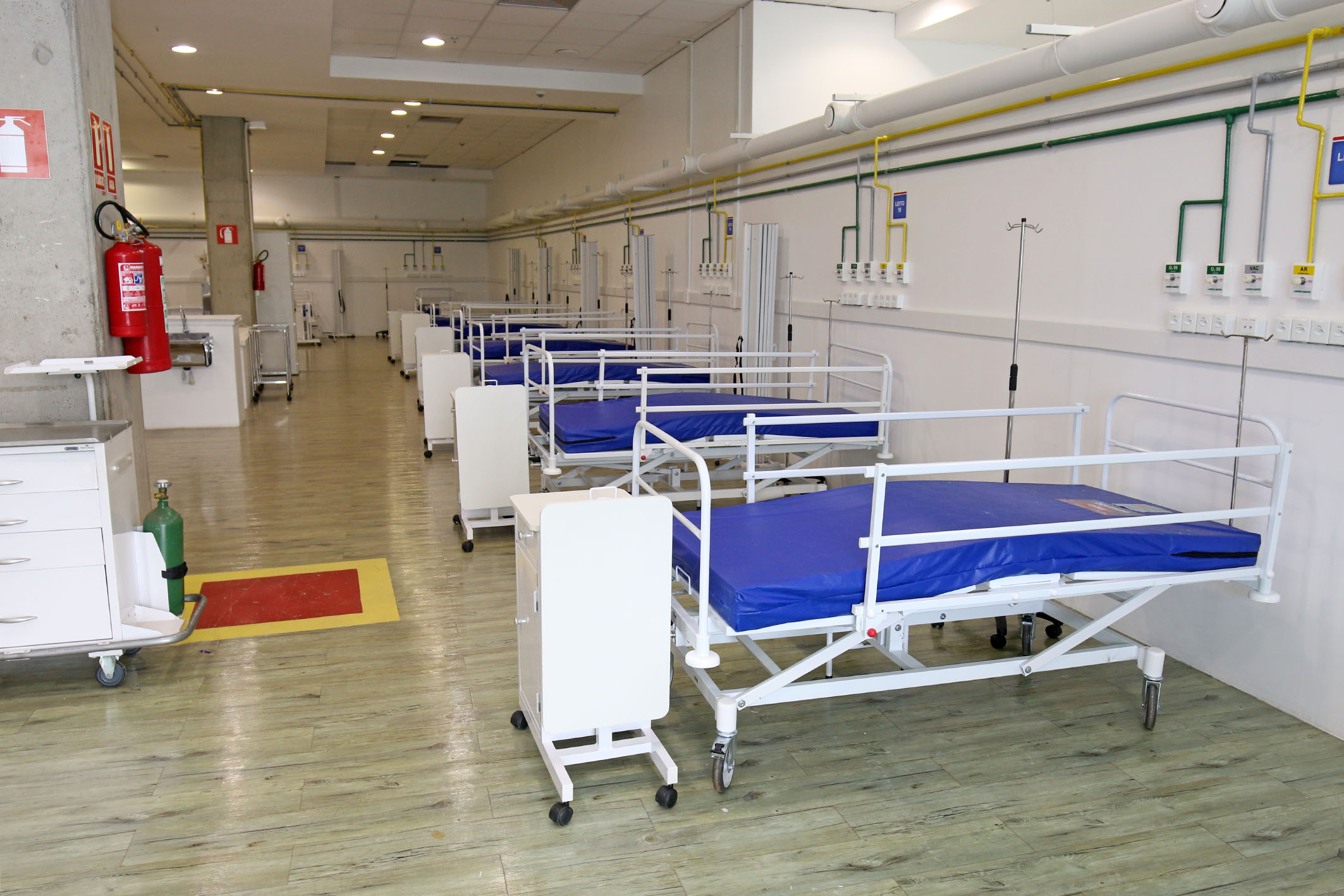 Hospital da Arena Fonte Nova começa a receber pacientes nesta sexta