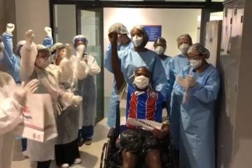 Pacientes do Hospital de Campanha Arena Fonte Nova começam a receber alta