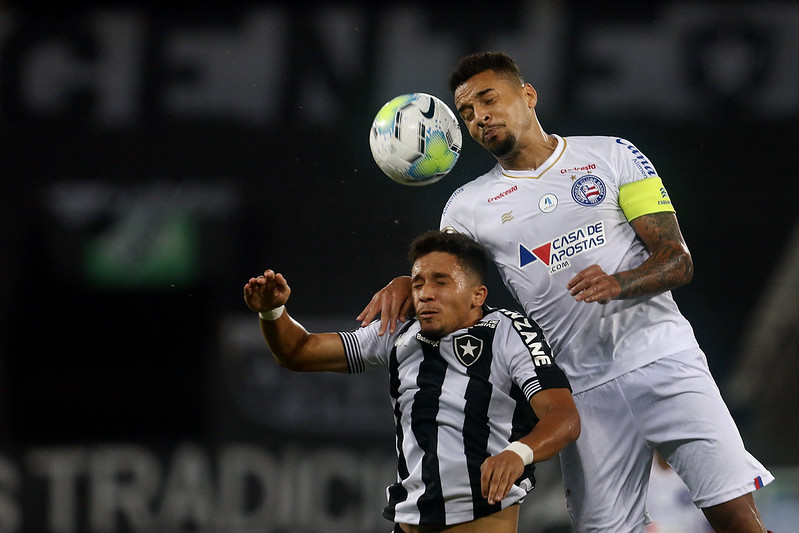 Gilberto quebra jejum e ajuda Bahia a vencer o Botafogo