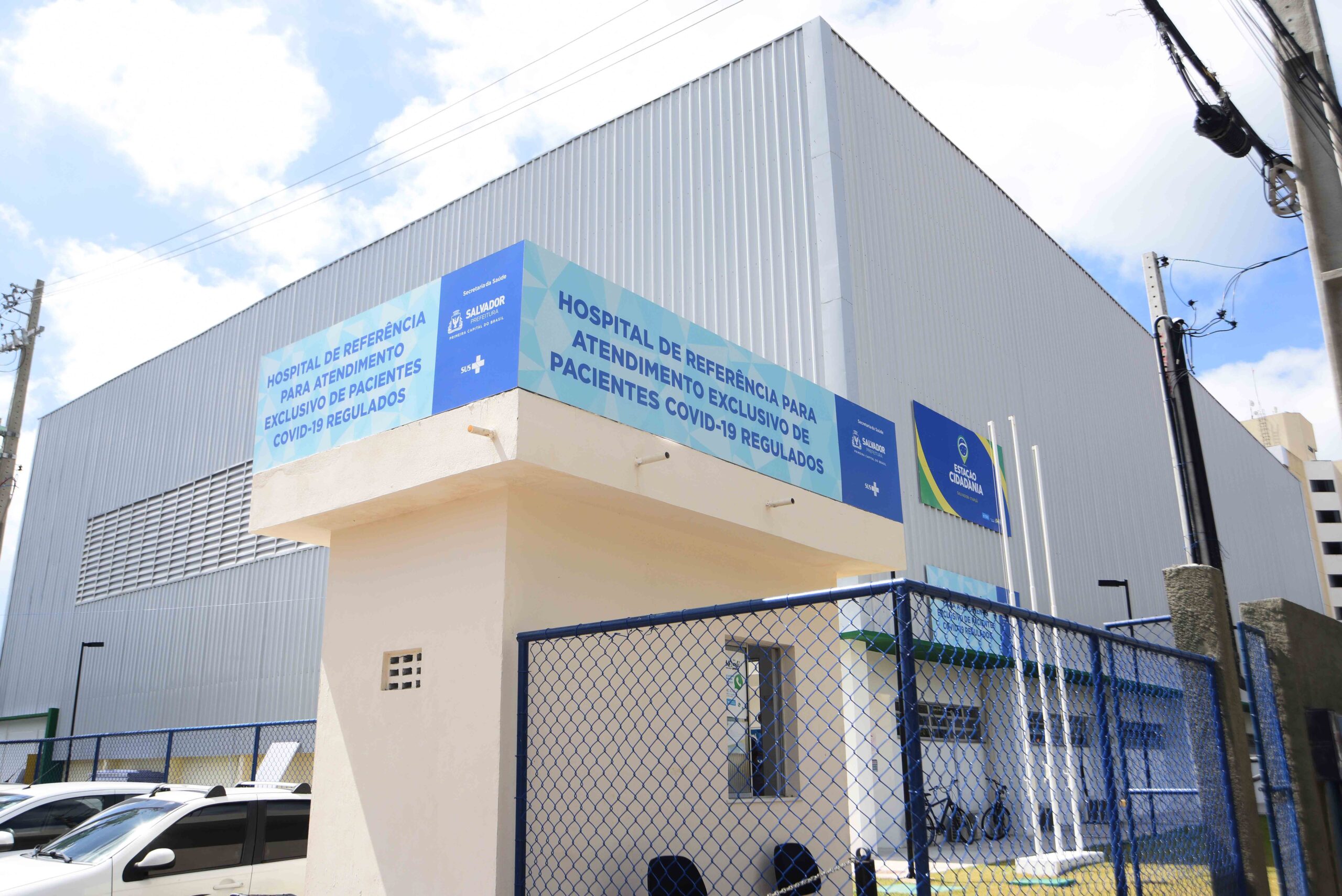Prefeitura inicia instalação dos equipamentos do Hospital de Campanha de Itapuã
