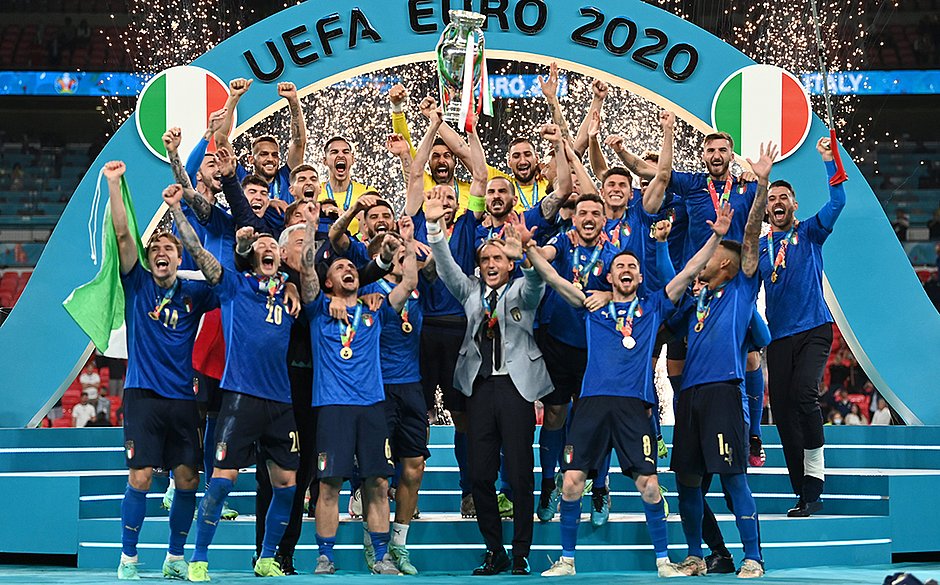 Itália derrota a Inglaterra nos pênaltis e conquista e Eurocopa