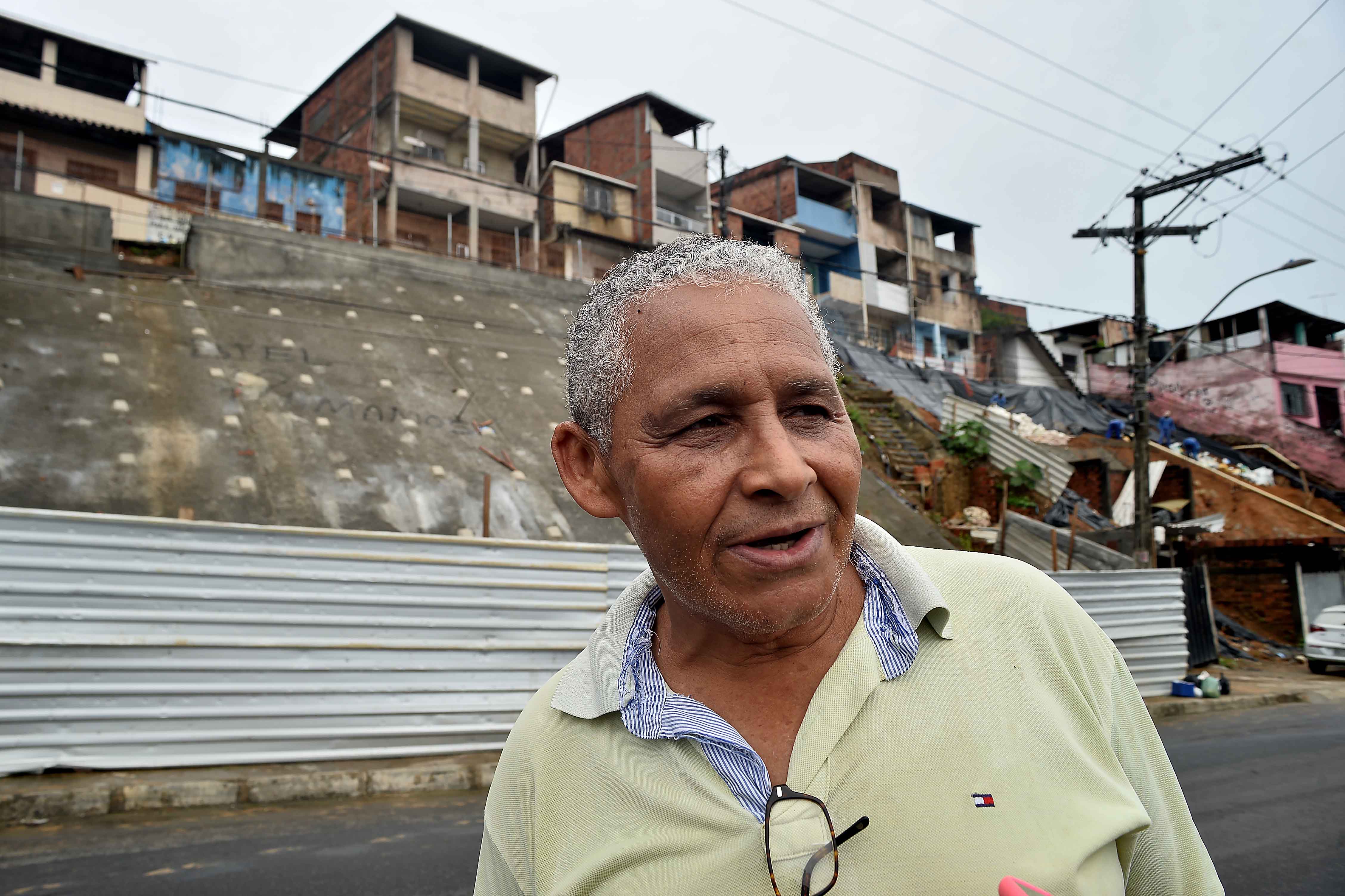 Obras de contenção de encosta na Ladeira do Cacau estão 75% concluídas