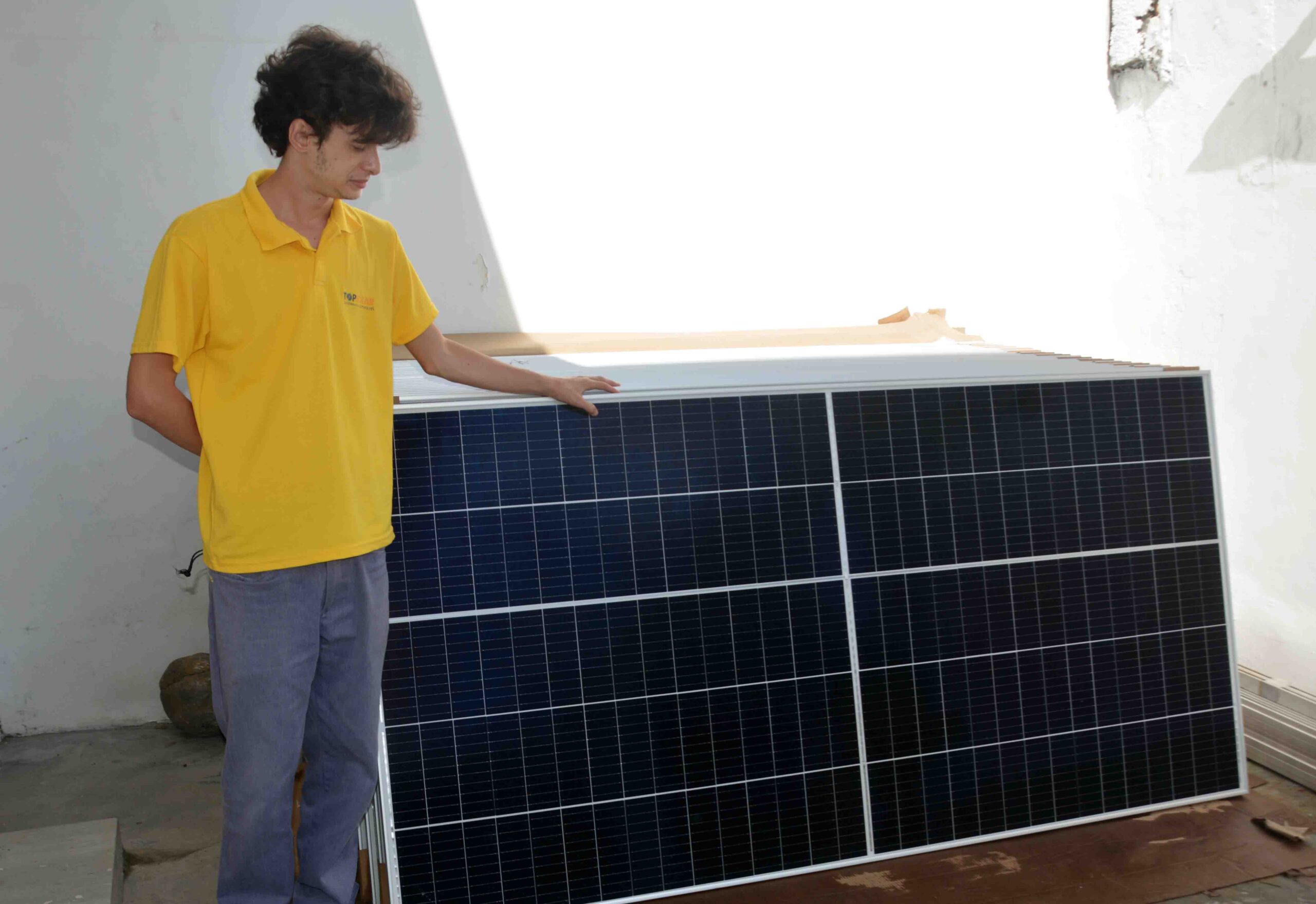 Alunos do curso de energia solar já atuam no mercado de trabalho