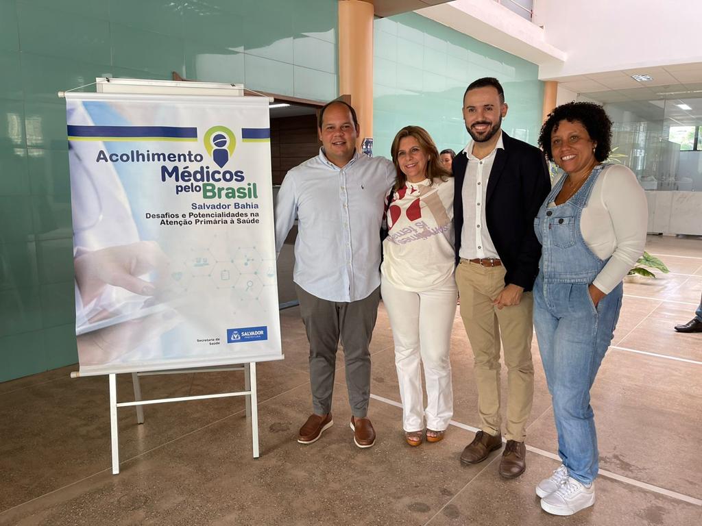 Médicos pelo Brasil: Salvador acolhe 80 profissionais para atuar na rede básica