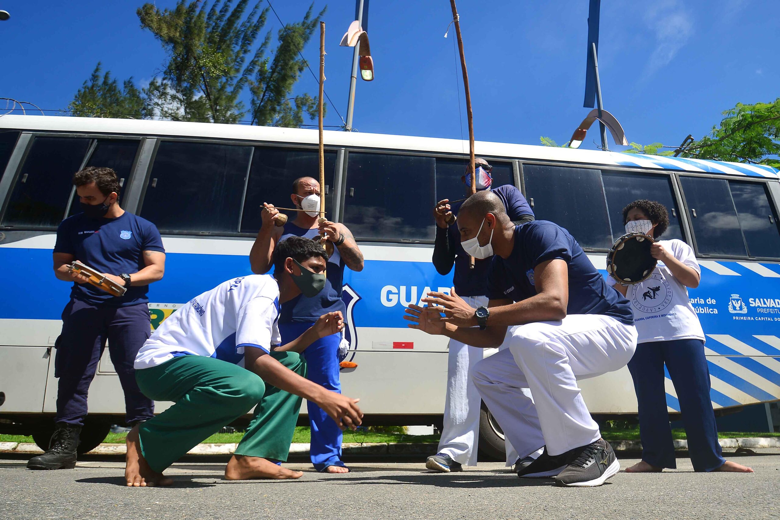Guarda Municipal inscreve para aulas gratuitas de capoeira