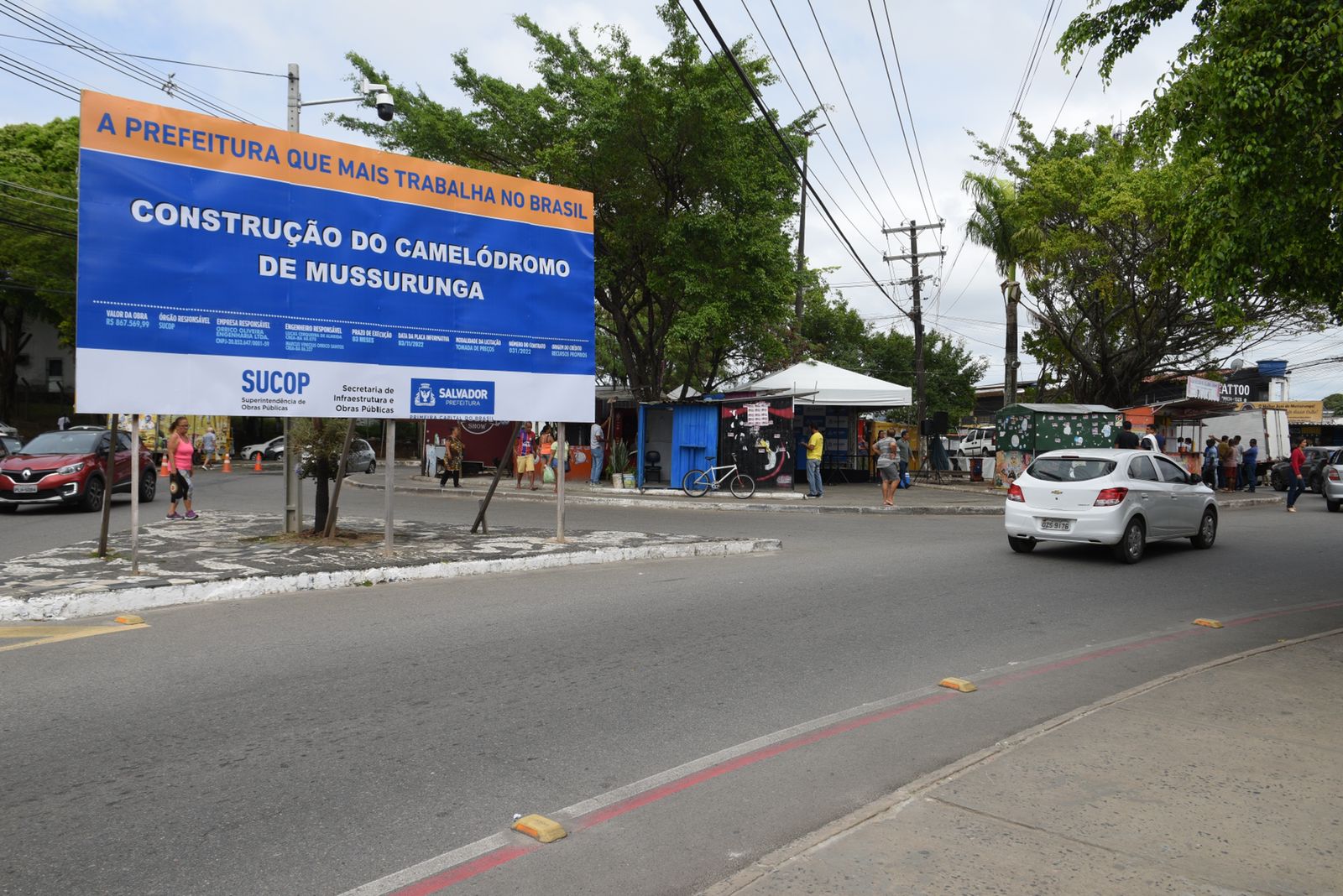 Prefeitura inicia construção de novo camelódromo em Mussurunga