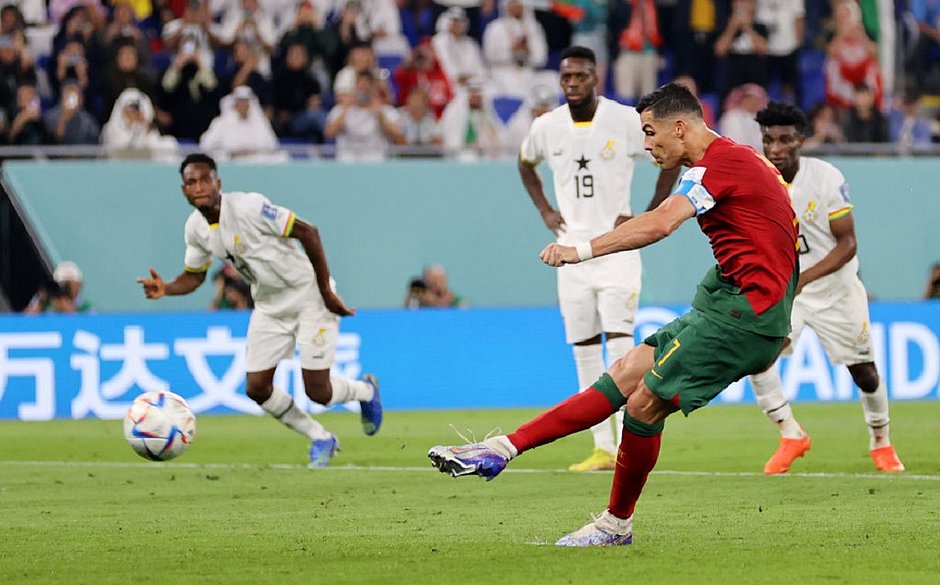 Portugal bate Gana e Cristiano Ronaldo quebra mais um recorde