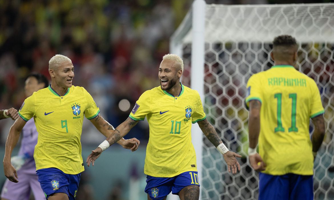 Brasil abre as quartas de final da Copa na próxima sexta