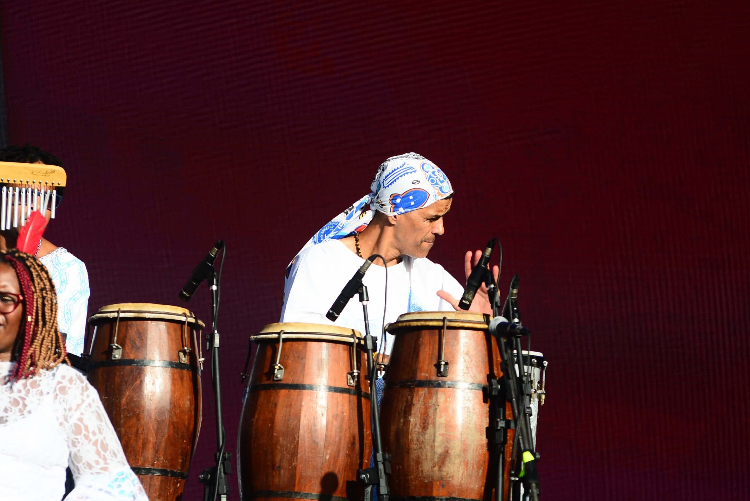 Cortejo Afro abre o terceiro dia do Festival Virada