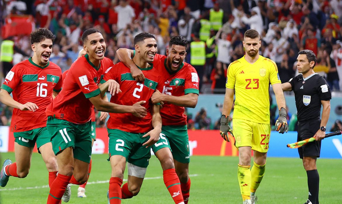 Marrocos surpreende e elimina Espanha nos pênaltis