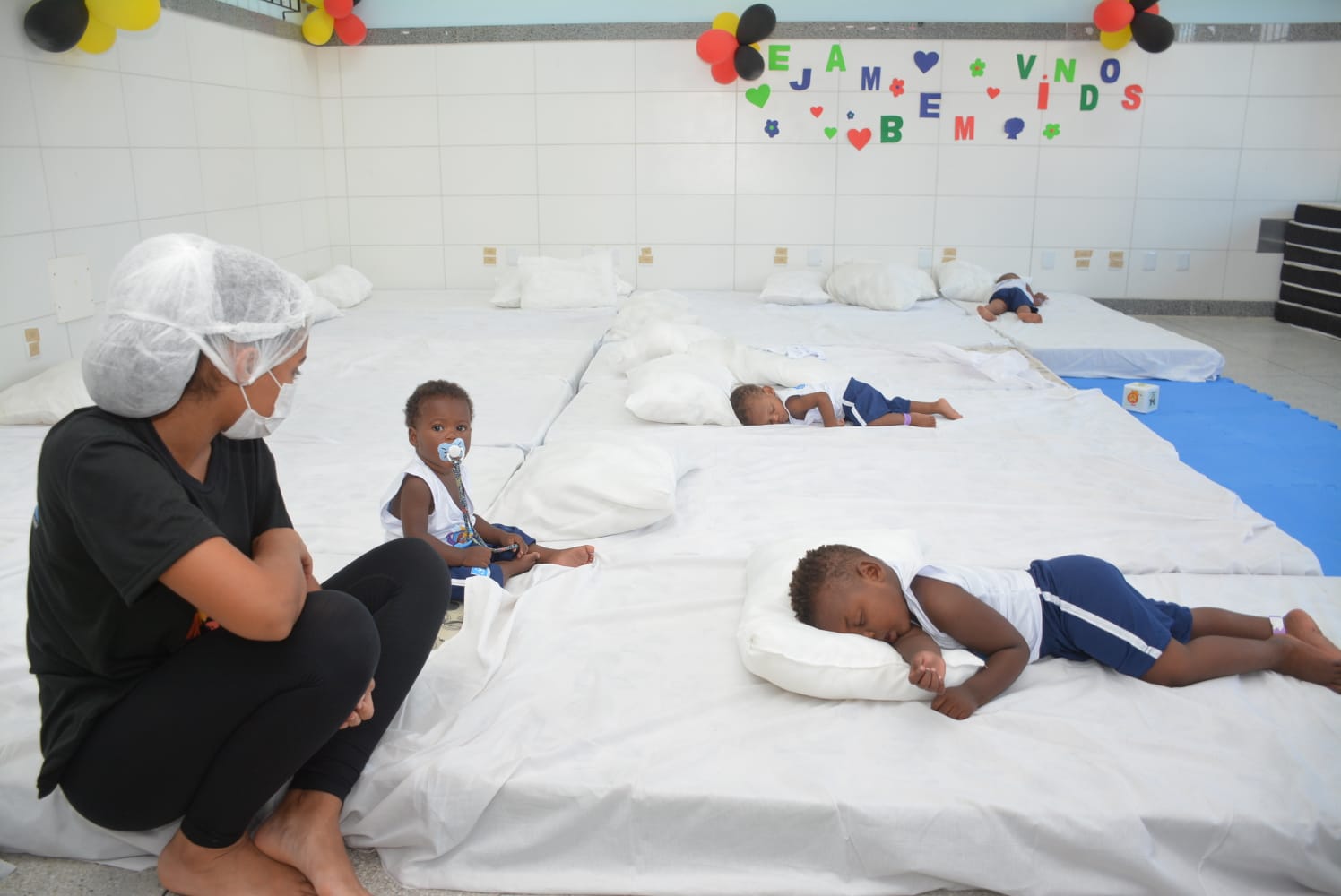 Festival da Virada Salvador recebe filhos de ambulantes em centro de acolhimento