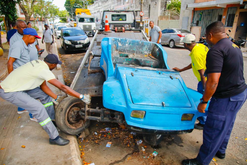 Operação da Semop contabiliza mais de 800 sucatas removidas em 2022