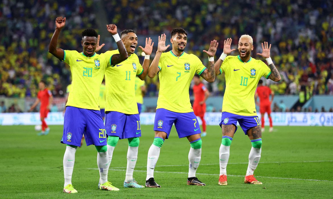 Vini Jr. quer Brasil em ritmo de alegria contra a Croácia