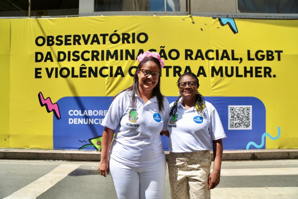 Observatório da Discriminação Racial, LGBT e Violência contra Mulher mantém ações no Carnaval
