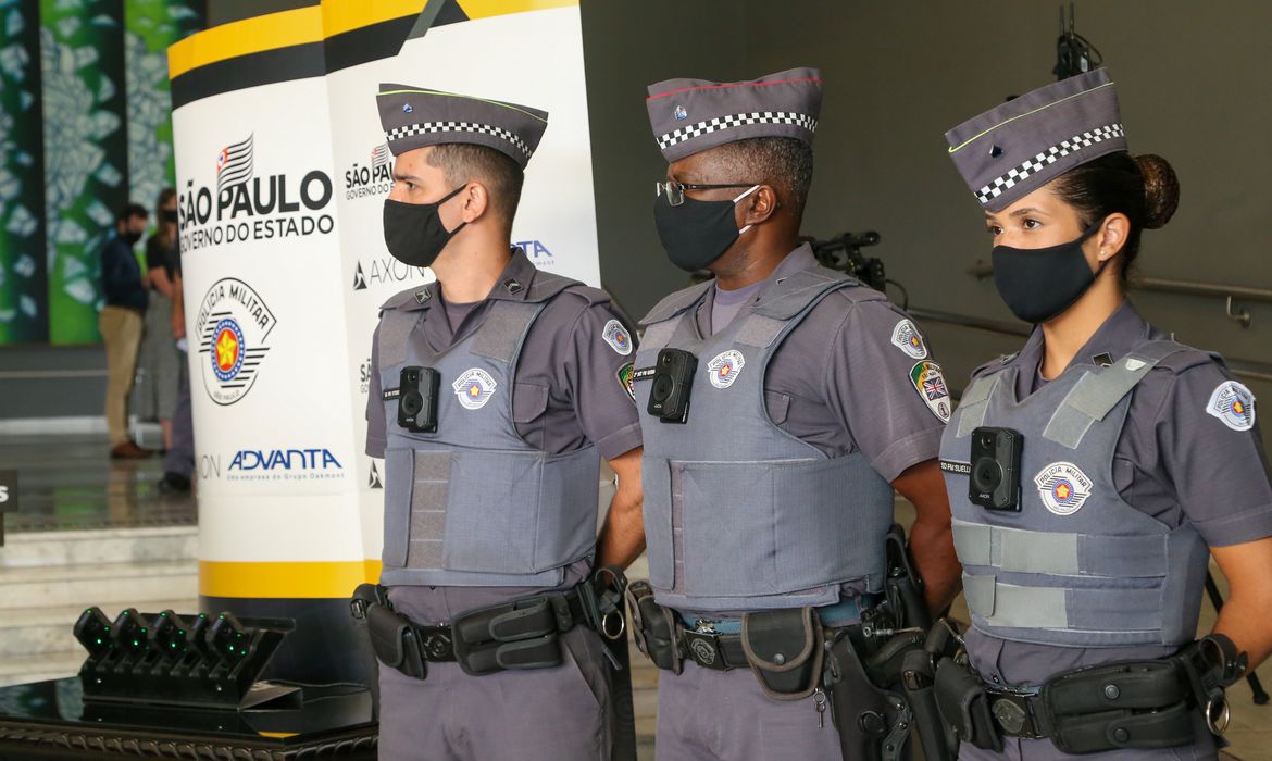 Letalidade policial em São Paulo cai com o uso de câmeras
