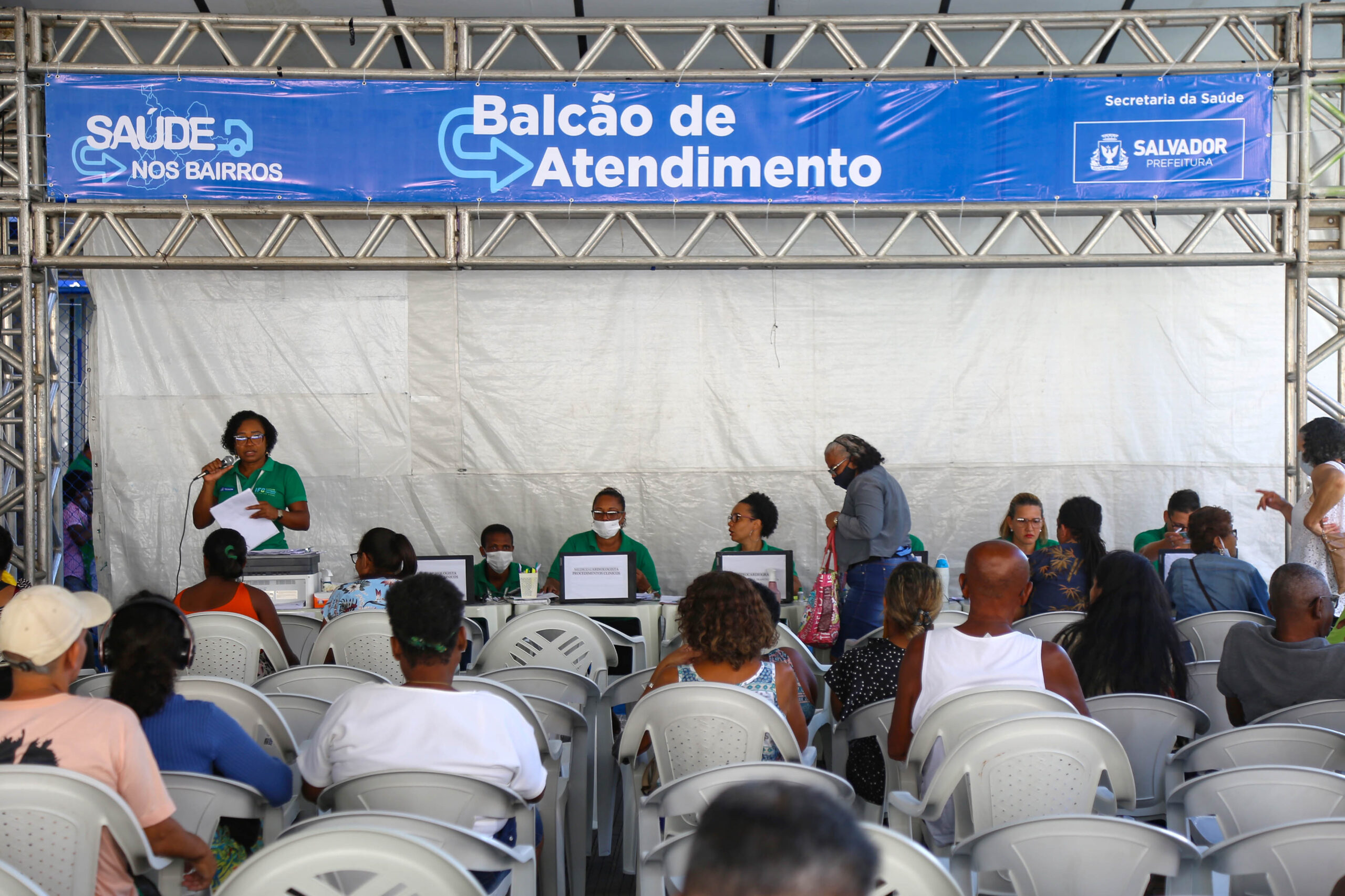 Saúde nos Bairros: assistência itinerante à saúde no Tororó fica até sexta (12)