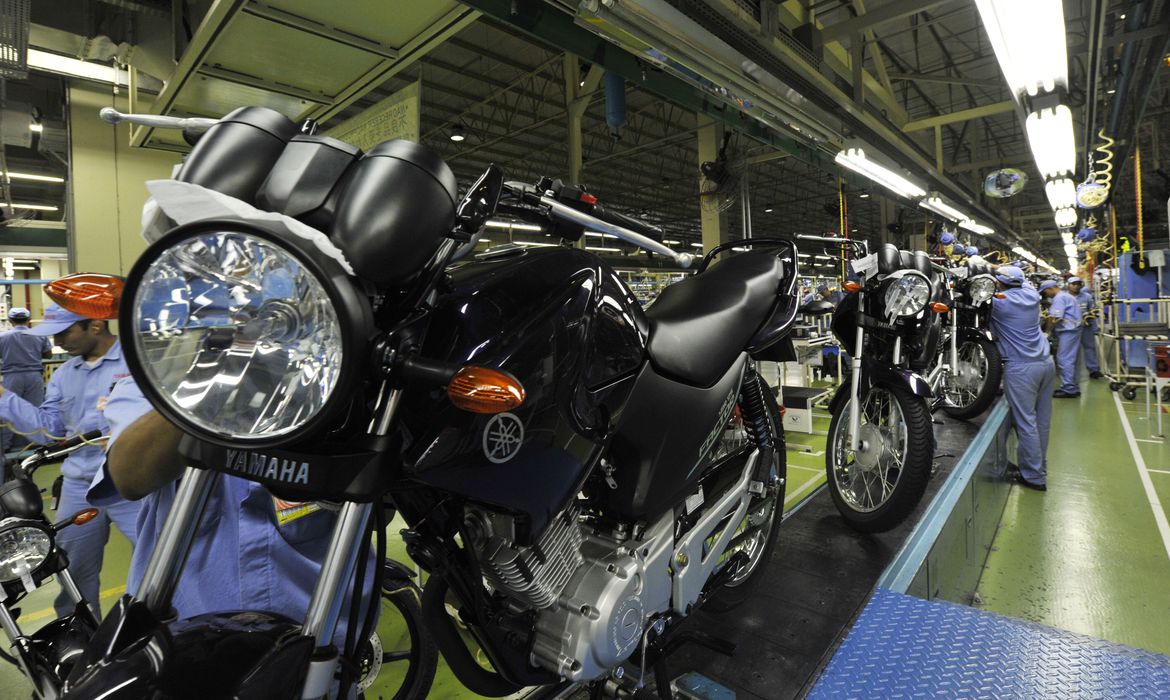Produção de motocicletas cresce 13,9% no primeiro semestre