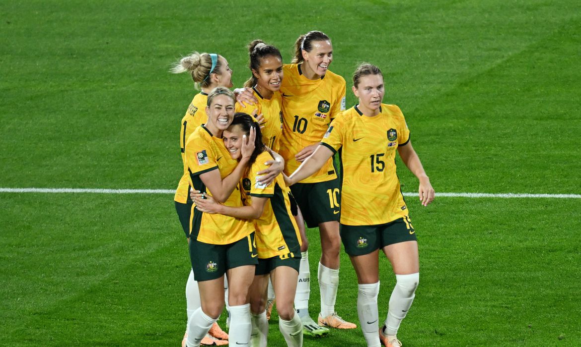 Austrália derrota Dinamarca e avança na Copa do Mundo de Futebol Feminino