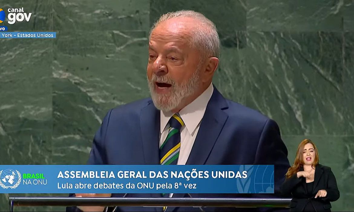 Em discurso na ONU, Lula diz que mudanças climáticas e desigualdades são os principais desafios do mundo