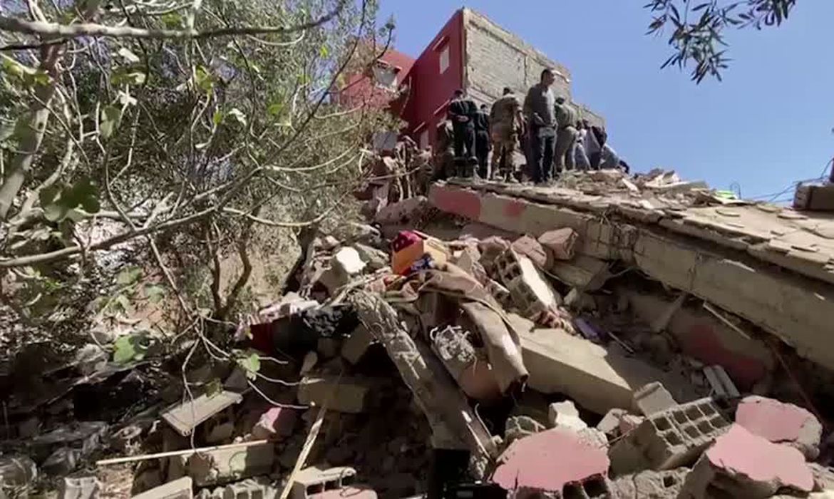 Terremoto provoca mais de mil mortes no Marrocos