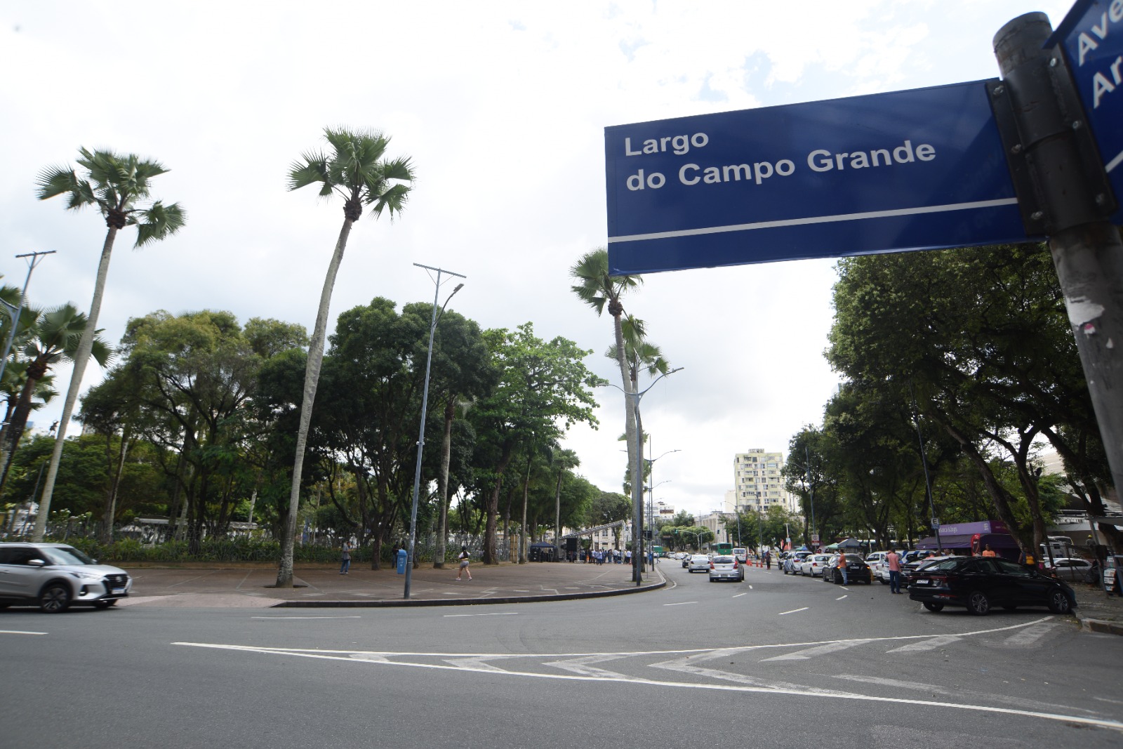 Prefeitura inicia requalificação de largo em frente ao TCA e do entorno do Campo Grande