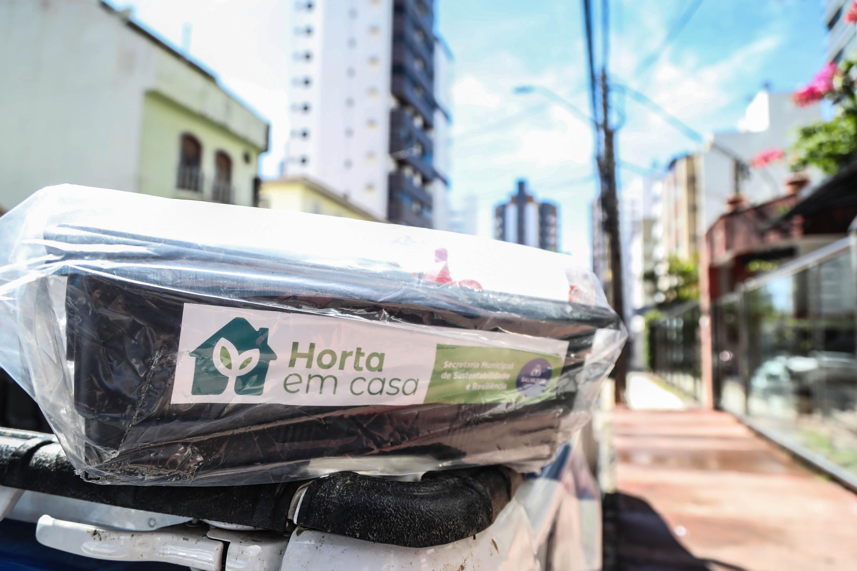 Horta em Casa realiza capacitação para mais 100 beneficiados no sábado (28)