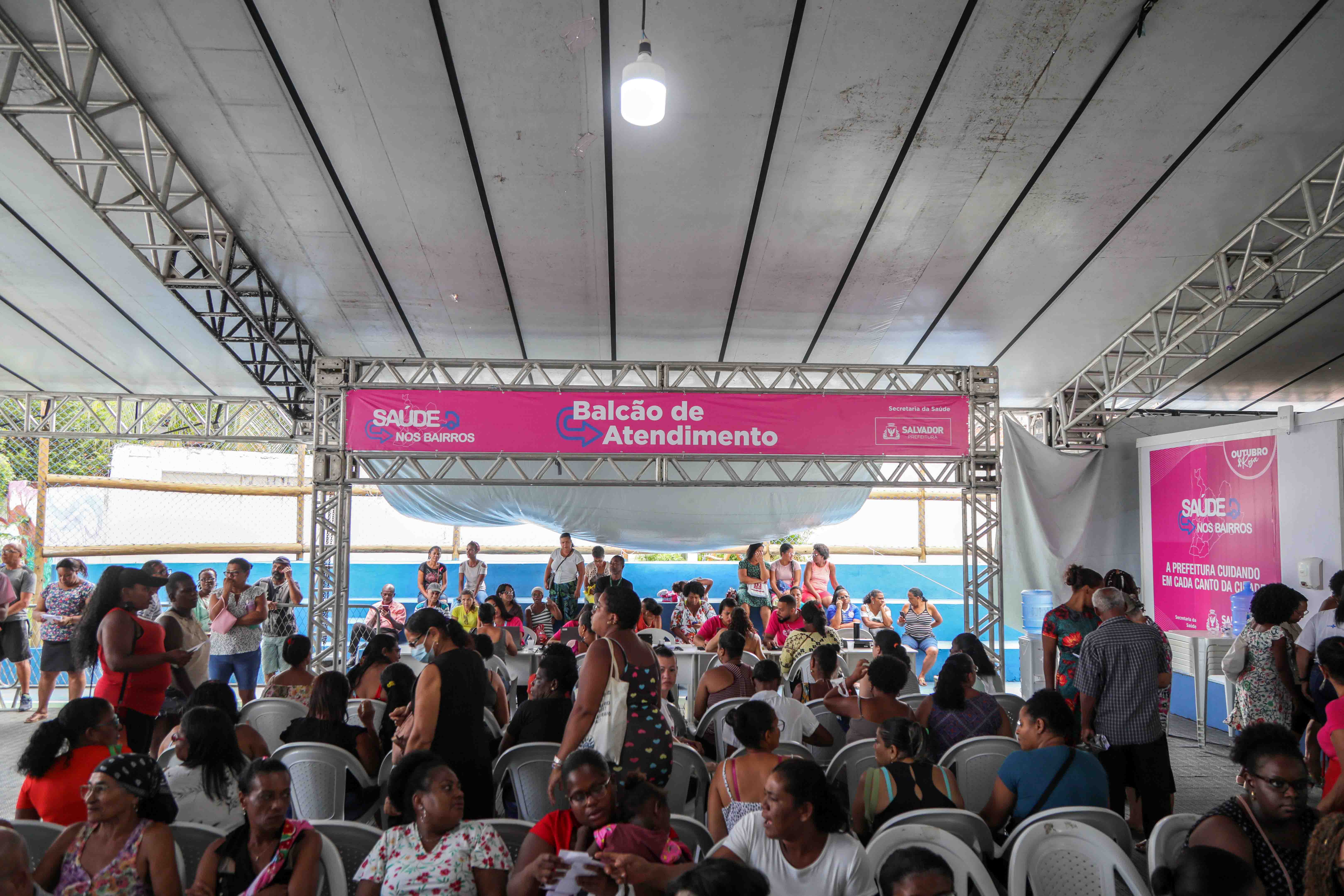 Saúde nos Bairros realiza atendimentos em Ilha Amarela até sábado (21)