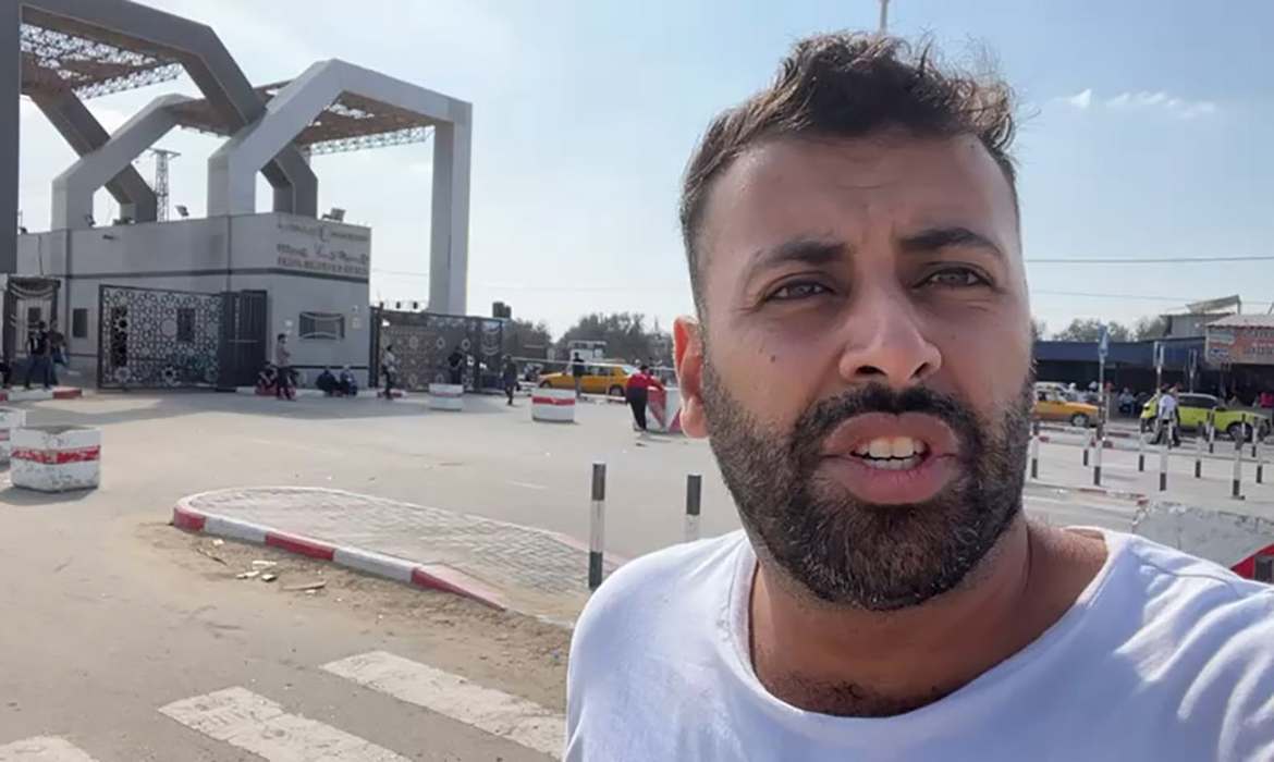 Fronteira de Gaza com Egito é fechada e brasileiros não podem sair