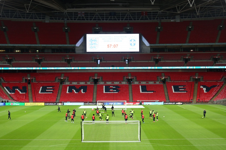 CBF confirma Brasil x Inglaterra, em Wembley, no dia 23 de março