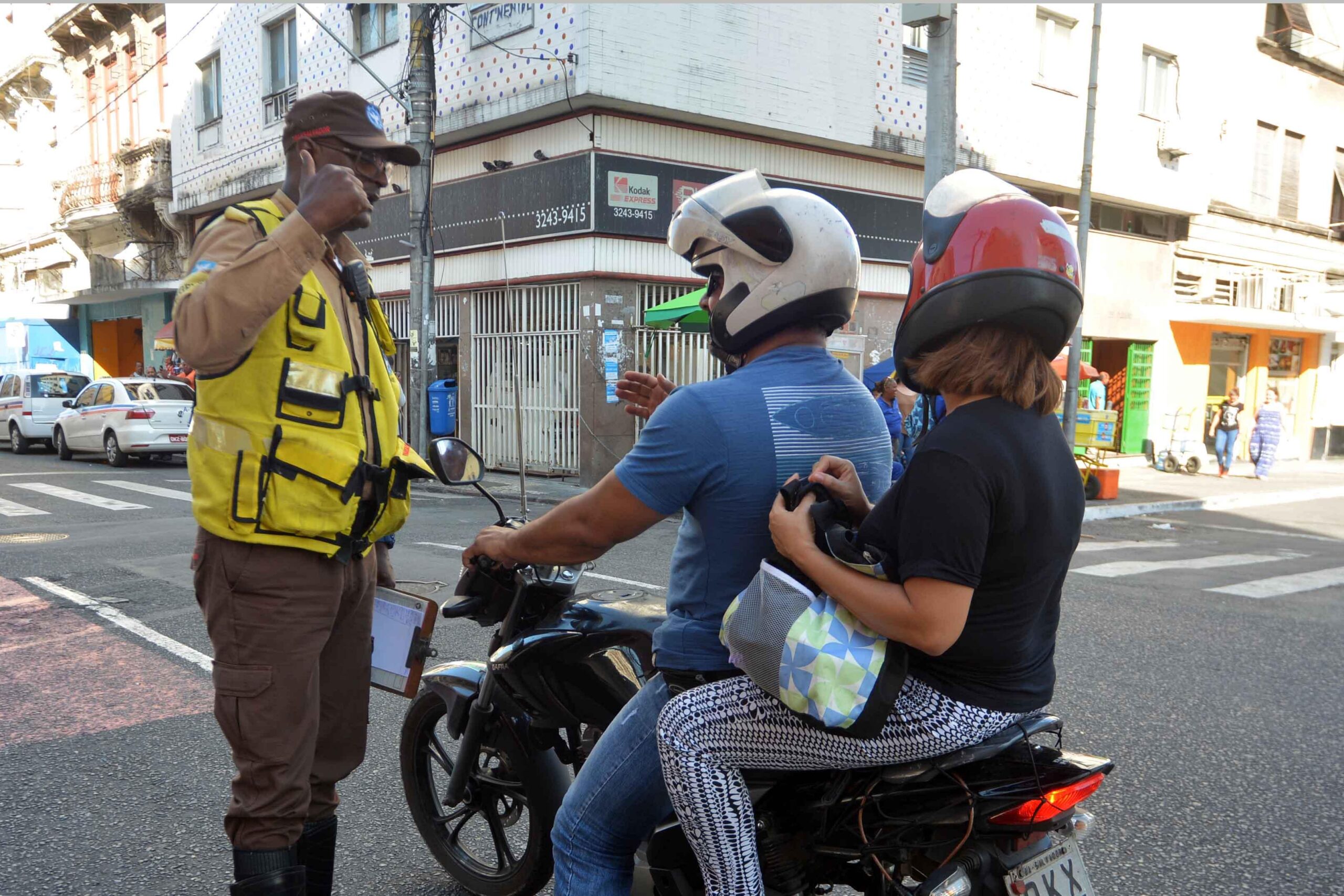 Transalvador intensifica fiscalização pela segurança viária dos motociclistas
