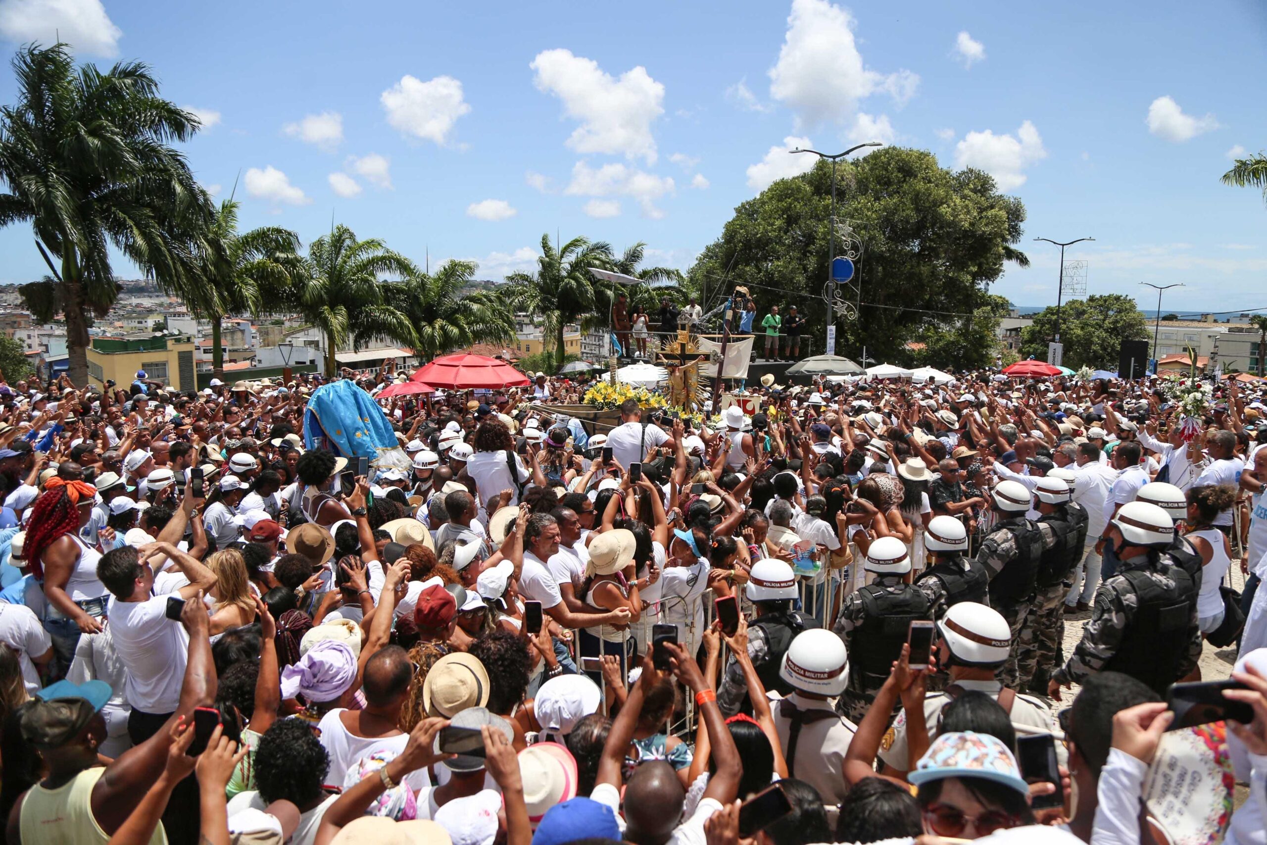 Prefeitura de Salvador vai disponibilizar carros-pipa e protetor solar na Lavagem do Bonfim