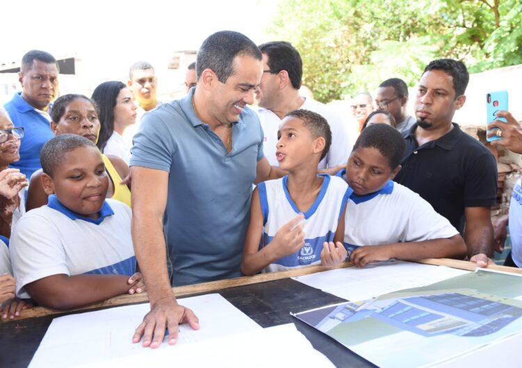 Prefeitura reconstruirá escola em Cosme de Farias com alto padrão para mais de 600 alunos