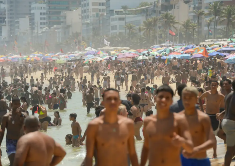 Rio bate recorde de sensação térmica pelo segundo dia consecutivo