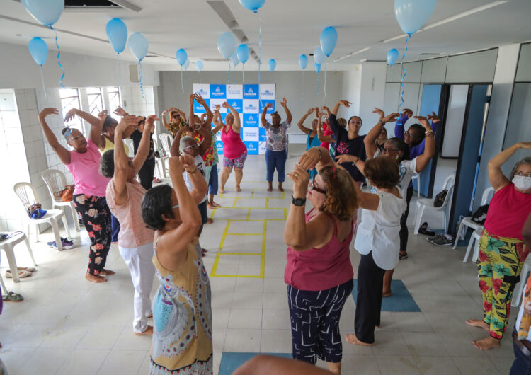 Fumpres promove aulas de dança gratuitas para aposentados e pensionistas municipais