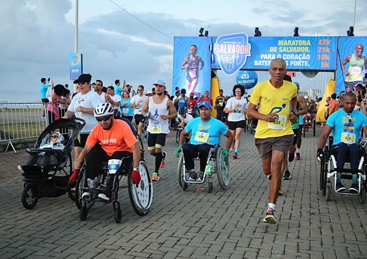 Maratona Salvador abre inscrições para pessoas com deficiência