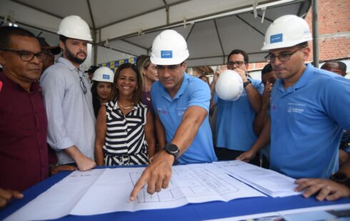 Prefeitura inicia construção de escola no Lobato para atender até 530 alunos por turno