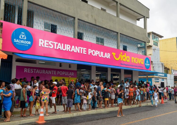 Prefeitura entrega em Periperi 4º restaurante popular de Salvador e eleva oferta de refeições gratuitas para população carente