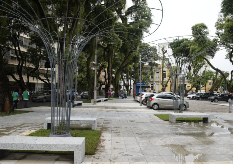 Novo entorno do Campo Grande é entregue pela Prefeitura com mais conforto para pedestres e usuários do transporte público