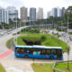 Prefeitura investe em paisagismo em estações e trajeto do BRT