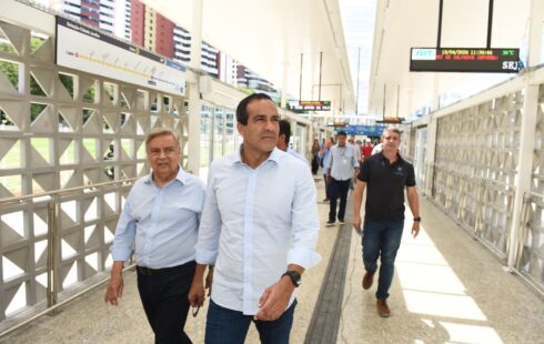 Bruno Reis realiza vistoria final das obras do segundo trecho do BRT